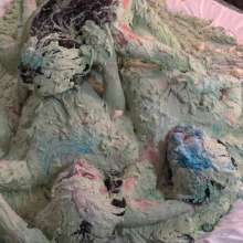 Jayce: Bed, Cakes and Beyond!  California King Bed of Cakes+syrup!