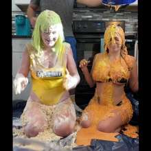 Slimed Models: Bella and Jay Slimed ($25 Tier On Patreon)