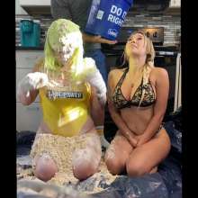 Slimed Models: Bella and Jay Slimed ($25 Tier On Patreon)