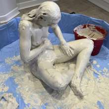 Wamgirlx: China Clay and Glitter Topping