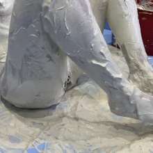 Wamgirlx: China Clay and Glitter Topping