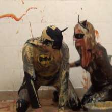 WSMProductions: Custard Couple (Cc) in Batman Meets Catwoman