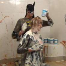 WSMProductions: Custard Couple (Cc) in Batman Meets Catwoman