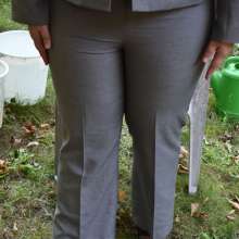 JD and Messy Andi: Andi's Business Outfit Soaked!