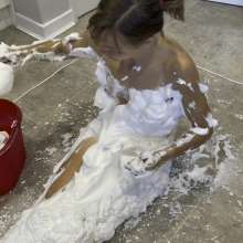 Wamgirlx: Foam Body Scraping (Instant Custard Pie Spray)