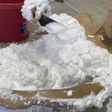 Wamgirlx: Foam Body Scraping (Instant Custard Pie Spray)