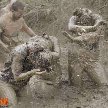 FOXY: Funny girls in deep mud