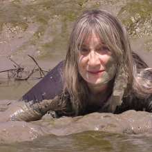 FOXY: Black dress in mud--part2