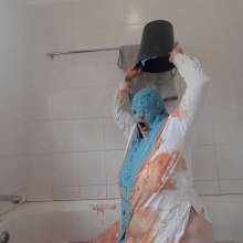 Darkabyss445: Gunging My White Blouse