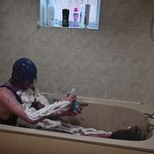 Gunge_is_great: Jason's Gunge and Foam Bath Time