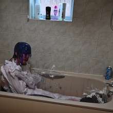 Gunge_is_great: Jason's Gunge and Foam Bath Time