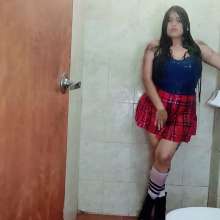 WetPlace: Jazminss Shower In Plaid Skirt