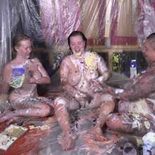 Djmeak: Jenna McKenzie and Cheyenne Food Fight