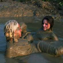 Lara_eurowam: Judith Is Back with Her Girlfriend for Another Mud Fun