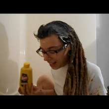 RevSlymsford: Kaydens Nasty Shampoo Forfeit: Catfood, Mustard, 1000 Island