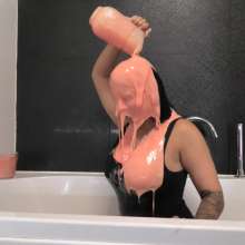 TheGungeZone: Kelli's Custard Bodysuit Filling