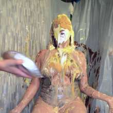 FunFilled Photography: Krystal's Second Pie/slime Trivia Challenge in a Swimsuit!