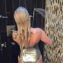 FunFilled Photography: Krystal's Second Pie/slime Trivia Challenge in a Swimsuit!