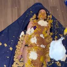 Slimed Models: Larae Is Made Into Nachos
