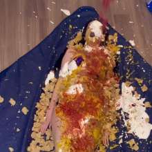 Slimed Models: Larae Is Made Into Nachos