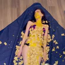 Slimed Models: Larae Is Made Into Nachos