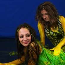 Lara_eurowam: Laura and Szende Getting each Other Messy with Slime
