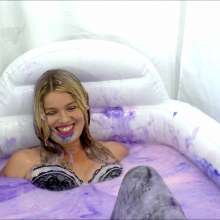 CandyCustard: Lottie Lalay Dress, Tights and Boots In Deep Gunge