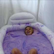 CandyCustard: Lottie Lalay Dress, Tights and Boots In Deep Gunge