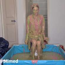 Aussie girls slimed: Office Girl Sharni Gets Slimed