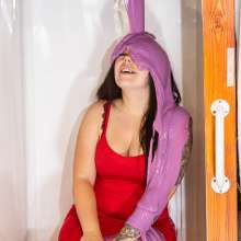 CandyCustard: Photoset: Kacie X Rated Filling Challenge + Infinite Gunge