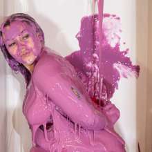 CandyCustard: Photoset: Kacie X Rated Filling Challenge + Infinite Gunge