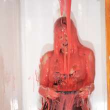 CandyCustard: Photoset: Office Gal Lottie Lalay Gunged To Save Her Job