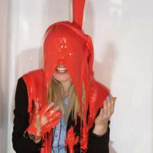 CandyCustard: Photoset: Office Gal Lottie Lalay Gunged To Save Her Job