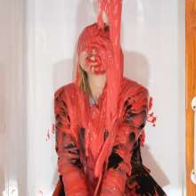 CandyCustard: Photoset: Office Gal Lottie Lalay Gunged To Save Her Job