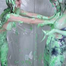 Miss Nicole: Pie Fight Part Two: Naked Messy Fun and Winner Gets Slimed