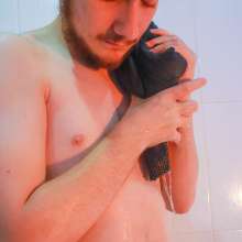 Wet Live Team: Programmer Oleg Knows How to Relieve Stress!  Full Wetting