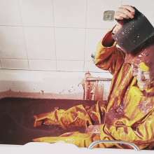 Thefetishgirl: Rain Wear Chocolate Batter