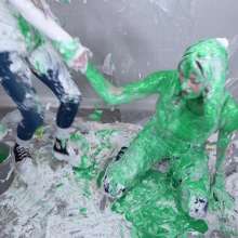 Miss Nicole: Ravenous Mistress and Bella Trixx Have a Pie Fight