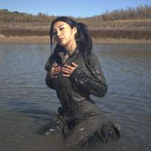 RSSRuinStreetStyle: Lu Tests Her Shiny Adidas Chile 62 Tracksuit in Mud for 24hrs, Day 1