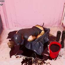 EmoGuyGunge: Rubber Puppy's Mud Bath