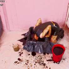 EmoGuyGunge: Rubber Puppy's Mud Bath
