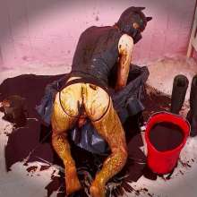 EmoGuyGunge: Rubber Puppy's Mud Bath