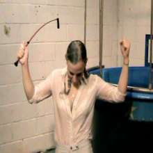 GungeTankBabes: Sarah Giggle Gets Dunked in Her Riding Clothes