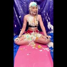 Slimed Models: Scarlett's Pie and Slime Yoga Lesson