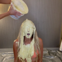Slimed Models: Slimed Models $1 Clip of the Week: Angela's First Time