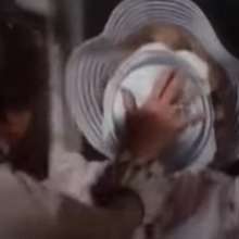 Deplorable: Pie in the face from unknown movie.