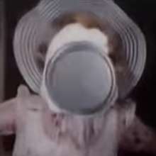 Deplorable: Pie in the face from unknown movie.