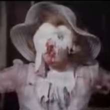 Deplorable: Pie in the face from unknown movie.