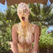 Slimed Models: Playboy Bunny Get Naked and Humiliated With Giant, Nasty Mess
