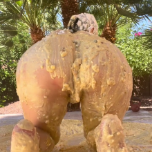 Slimed Models: Playboy Bunny Get Naked and Humiliated With Giant, Nasty Mess